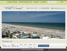 Tablet Screenshot of hotelviscount.com